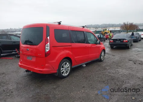 2017 Ford Transit Connect Xlt z USA, uszkodzony, nr VIN NM0GE9F76H1331953